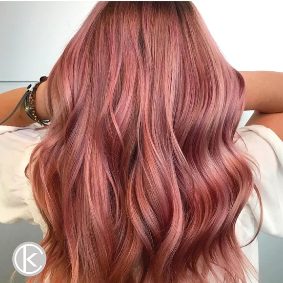 Keracolor- 3 in 1 Color Cleanse Conditioner- Rose Gold - Picture 4 of 5
